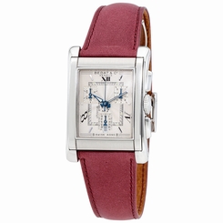 Bedat No. 7 Silver Dial Chronograph Leather Mens Watch 778.010.610
