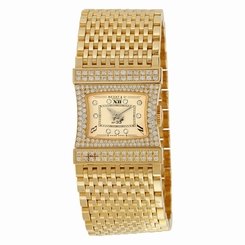 Bedat No. 33 Reverso 18K Yellow Gold Diamond Ladies Watch 338.333.809
