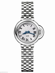 Bedat No 8 Silver Dial Ladies Stainless Steel Watch 827.011.600