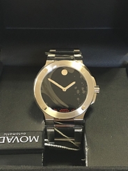 New mens authentic 0606290 Movado Se Extreme black dial swiss Automatic Watch 775924764917