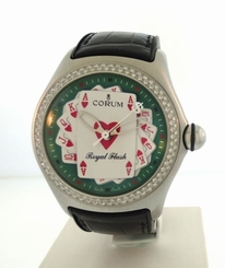Corum Bubble- Royal Flush w/Diamonds