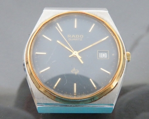 ��Authentic RADO Quartz Men's Wrist Watch 7Jewels 113.3259.4 Swiss Made Vintage