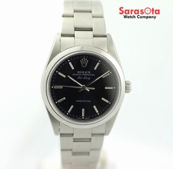 Rolex Air-King Precision 14000 Black Dial Stainless Steel Automatic Unisex Watch