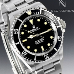 ROLEX VINTAGE SUBMARINER TIFFANY 14060 ALL ORIGINAL VERY RARE MENS LUXURY WATCH