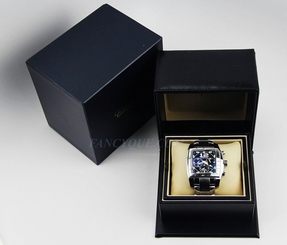 CHOPARD TWO O TEN CHRONOGRAPH SS 15 8961 46MM XLARGE WATCH 50M NEW BOX $12K