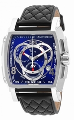 New Mens Invicta 15791 S1 Rally Swiss Made Chronograph Leather Strap Watch