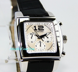 CHOPARD TWO O TEN CHRONOGRAPH SS 168462-3002 WATCH 50M NEW BOX