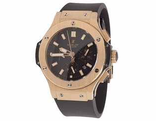 Pre-Owned Excellent Mens 44 MM Hublot Big Bang 18k Red Rose Gold $36700 retail
