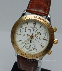 Mens Authentic Swiss Made Movado 1950 Chronograph Four Hand Watch