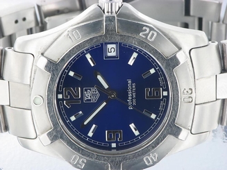 TAG HEUER 2000 EXCLUSIVE BLUE DIAL MENS WATCH