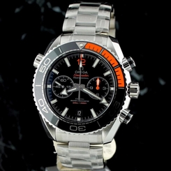 bnib OMEGA SEAMASTER Planet Ocean Chrono ORANGE 46mm CoAxial 215.30.46.51.01.002