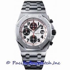 NEW Audemars Piguet Royal Oak Offshore Stainless Steel gent's 44mm watch.