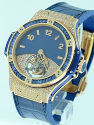  Hublot Big Bang Tutti Frutti $161,000.00 Tourbillon 18k Rose Gold watch.