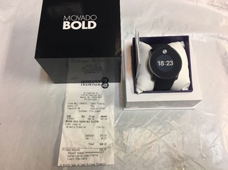 New Movado Bold Touch 2 Black Digital Dial Multi-function Men's Watch MB.01.1.34
