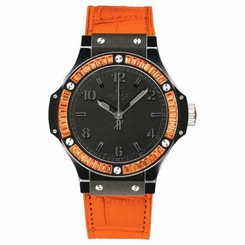 NEW Hublot Big Bang Black Orange Date $19,500.00 LIMITED 38mm watch
