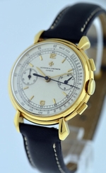 Vacheron Constantin Traditionnelle Chronographe RARE 18k Yellow Gold Watch.