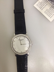 PATEK PHILLIPE CALATRAVA 18K WHITE GOLD & DIAMOND LADIES WATCH 5006G NEW!!
