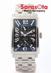 Gevril GMT Avenue Of Americas 5022 Limited Black Dial Steel Automatic Mens Watch