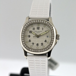 Patek Philippe Aquanaut Diamond Stainless Steel RARE ladies watch.