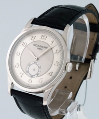 Patek Philippe Calatrava 5196P RARE $36,800.00 Platinum gent's 37mm watch.