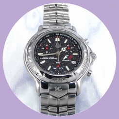 TAG Heuer F1 6000 Chronograph CH1116, Serviced, Pressure Tested, TAG Heuer Boxed