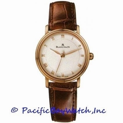 NEW Blancpain Villeret Ultra Slim 18k Rose Gold 29mm ladies $10,400.00 watch.