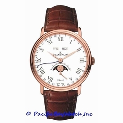 NEW Blancpain Villeret Moonphase Complete Calendar $39,500.00 gent's watch.