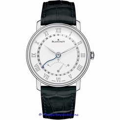  NEW Blancpain Villeret $12,860.00 Retrograde Seconds with Date 40mm gent'swatch.