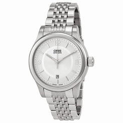 New Oris Classic Date Stainless Steel Men's Watch 73375944031MB