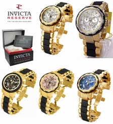  * INVICTA MENS RESERVE STAINLESS STEEL SWISS SUNRAY DIAL 200M DIVER WATCH $1895