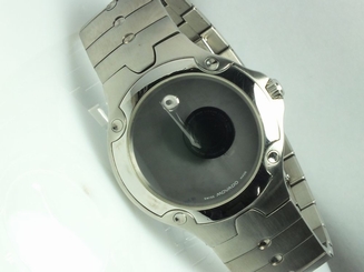 MOVADO Sports Edition Black Museum Dial All S.S 84 G1 1892 Quartz Watch