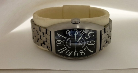 FRANCK MULLER WATCH MENS CASABLANCA 8880C BR 10TH TITANIUM ANNIVERSSARY L/E MINT