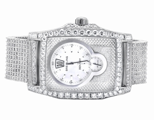 Custom Mens Breitling for Bentley Flying B A28362 XL VS Diamond Watch 32 Ct