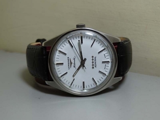 VINTAGE Longines Admiral Automatic Date Swiss Made Wrist Watch e744 Old Used