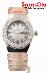 Technomarine Apena B-9 MOP Dial Day/Date Diamond Bezel Quartz Women's Watch