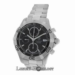 Authentic Men's Tag Heuer Aquaracer CAF2110 Chronograph Date Automatic Watch