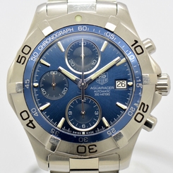 Auth TAG HEUER AQUARACER Automatic 300M CAF2112 Chronograph Men's Watch #4844
