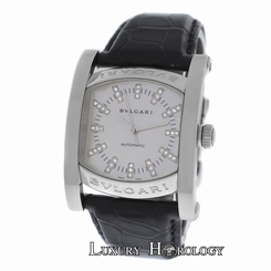 Autnentic Ladies Bvlgari Bulgari Assioma AA44S Diamond MOP Automatic Watch
