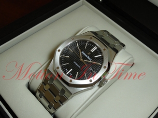 Audemars Piguet Royal Oak 41mm Stainless Steel Black Dial 15400ST.OO.1220ST.01 845960041546