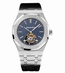 Audemars Piguet Tourbillon Blue Dial Royal Oak Extra-Thin 26510ST.OO.1220ST.01