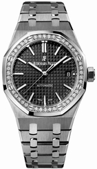 Audemars Piguet Royal Oak Ladies Automatic Diamond Bezel 15451ST.ZZ.1256ST.01