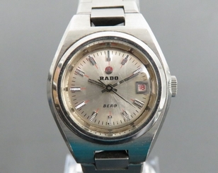 ��100% Authentic RADO BERG Automatic Ladies Wrist Watch 17J Swiss Made VTG