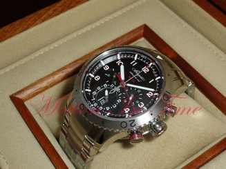 Breguet Transatlantique Type XXII Flyback 10 Hz 44mm Gmt Stainless 3880ST/H2/SX0