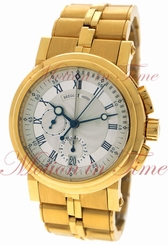 Breguet Marine II Chronograph 18kt Yellow Gold on Bracelet 42mm 5827BA/12/AZ0