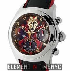 Corum Bubble Lucifer Limited Edition XXX/666 45mm Stainless Steel 285.340.20 B+P