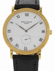 Men's Patek Philippe Calatrava 3919 Manual Winding 18k YG