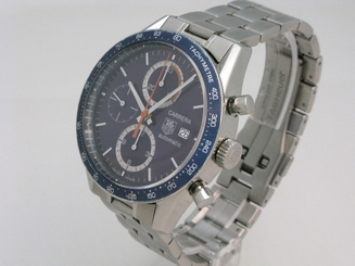TAG HEUER CARRERA BLUE KIT, CALIBRE 16 CHRONOGRAPH AUTOMATIC, REF, CV2015,