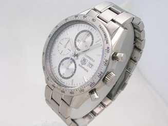 TAG HEUER CARRERA, CALIBRE 16 CHRONOGRAPH AUTOMATIC, REF, CV2017-2, WITH PAPERS