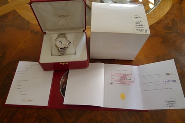  Cartier Pasha Chronograph Automatic size 42mm - Jaeger LeCoultre Movement