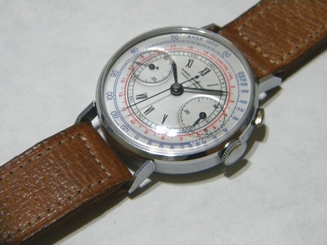 GIRARD PERREGAUX CHRONOGRAPH VALJOUX 22 ONE PUSHER CA 1930